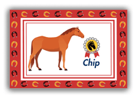 Thumbnail for Personalized Horses Canvas Wrap & Photo Print IX - Chestnut Horse - Front View