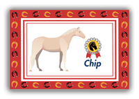 Thumbnail for Personalized Horses Canvas Wrap & Photo Print IX - Cremello Horse - Front View