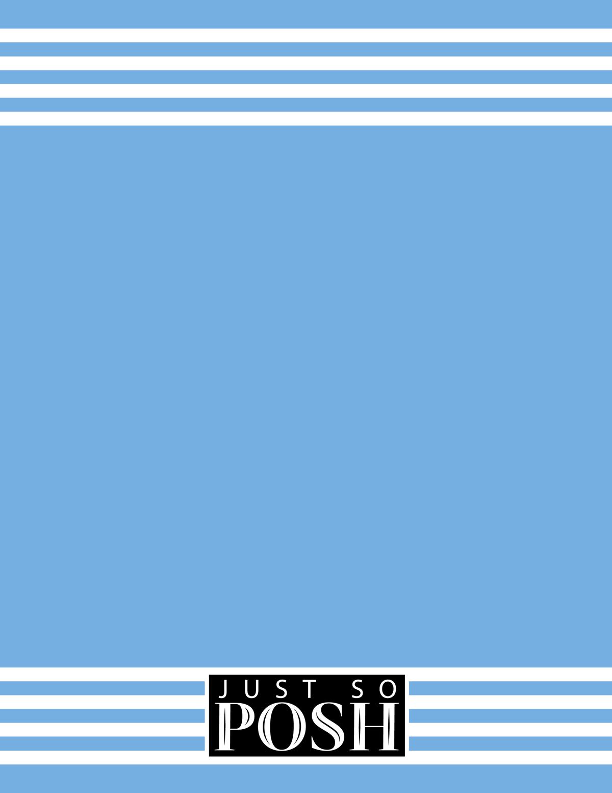 Personalized Jersey Number Notebook with Arched Name - Argentina - Triple Stripe - Back View