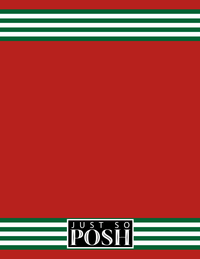 Thumbnail for Personalized Jersey Number Notebook with Arched Name - Portugal - Triple Stripe - Back View