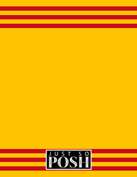 Thumbnail for Personalized Jersey Number Notebook with Arched Name - Spain - Double Stripe - Back View