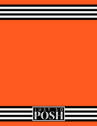 Thumbnail for Personalized Jersey Number Notebook - Netherlands - Triple Stripe - Back View