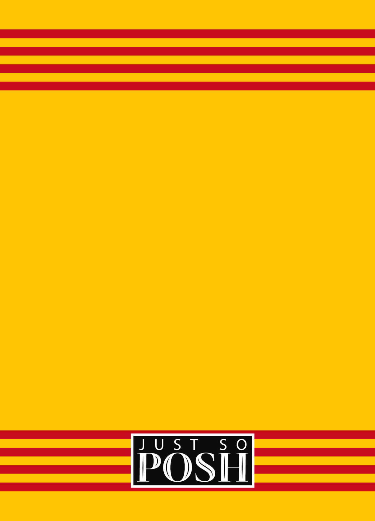 Personalized Jersey Number Journal - Spain - Triple Stripe - Back View
