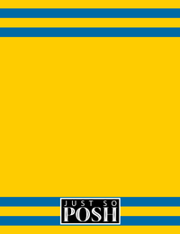 Thumbnail for Personalized Jersey Number Notebook - Sweden - Single Stripe - Back View