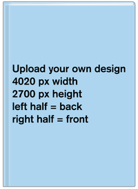 Thumbnail for Personalized Journal - Upload Your Art - Front View