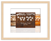 Thumbnail for Just So Posh Family Tree Wall Art Decor Poster Photo Print, Ideal For Home or Office - Front View