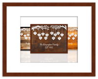 Thumbnail for Just So Posh Family Tree Wall Art Decor Poster Photo Print, Ideal For Home or Office - Front View