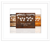 Thumbnail for Just So Posh Family Tree Wall Art Decor Poster Photo Print, Ideal For Home or Office - Front View