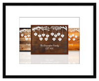 Thumbnail for Just So Posh Family Tree Wall Art Decor Poster Photo Print, Ideal For Home or Office - Front View