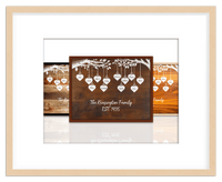 Thumbnail for Just So Posh Family Tree Wall Art Decor Poster Photo Print, Ideal For Home or Office - Front View