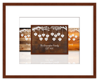 Thumbnail for Just So Posh Family Tree Wall Art Decor Poster Photo Print, Ideal For Home or Office - Front View