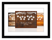 Thumbnail for Just So Posh Family Tree Wall Art Decor Poster Photo Print, Ideal For Home or Office - Front View