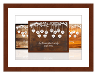 Thumbnail for Just So Posh Family Tree Wall Art Decor Poster Photo Print, Ideal For Home or Office - Front View