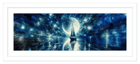 Thumbnail for Just So Posh Lunar-Expedition Pano Wall Art Decor Poster Photo Print, Ideal For Home or Office - Front View