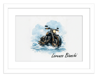Thumbnail for Personalized Motorcycle Wall Art – Turn Your Bike's Photo into a Watercolor Portrait Print with Name, Custom Gifts for Bike Lovers, Cool Decor for Teens, Unique Poster for Living Room, Office, Bedroom - Front View