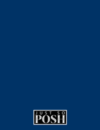 Thumbnail for Personalized Nautical Flags Notebook - Navy Blue and Gold - Flags with Grey Letters - Back View