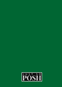 Thumbnail for Personalized Nautical Flags Journal - Green and Gold - Flags with Large Letters - Back View