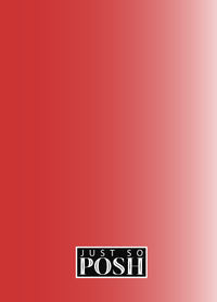 Thumbnail for Personalized Ombre Journal - Red and White - Back View