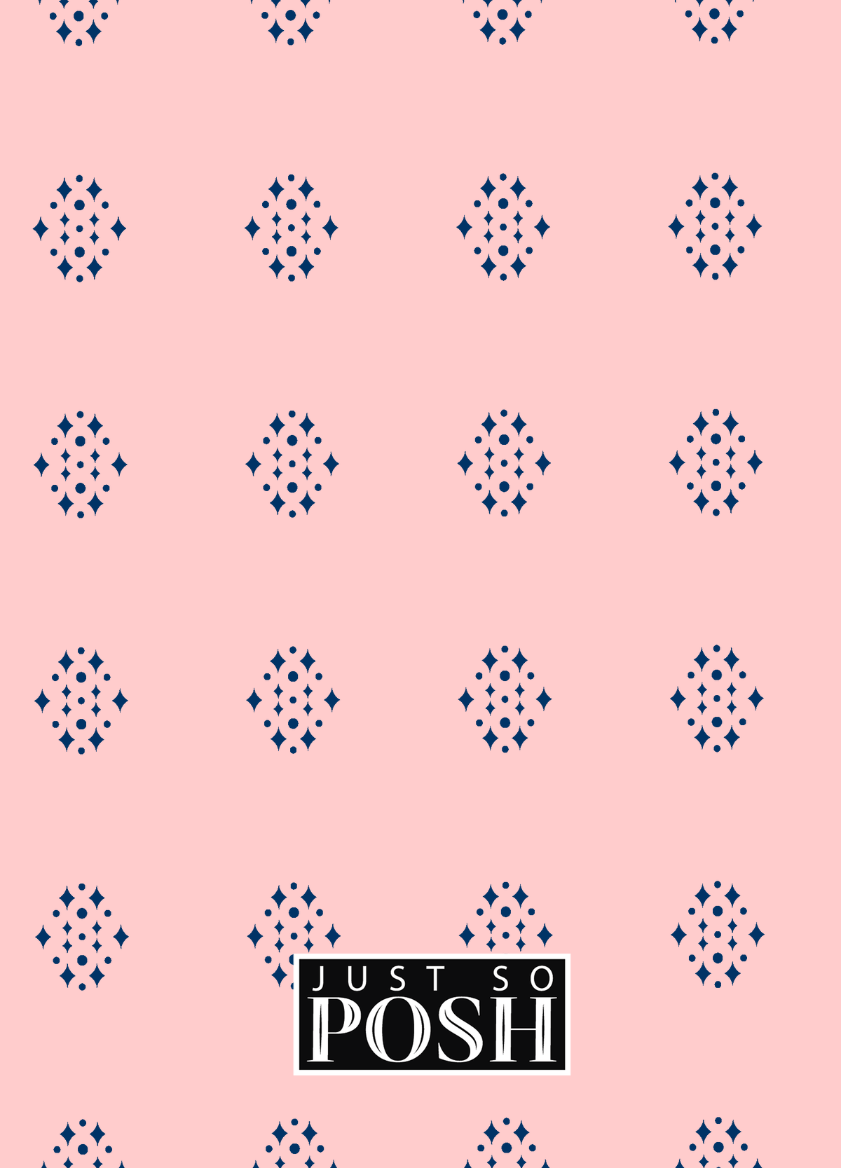 Personalized Owls Journal I - Pink Background - Owl V - Back View