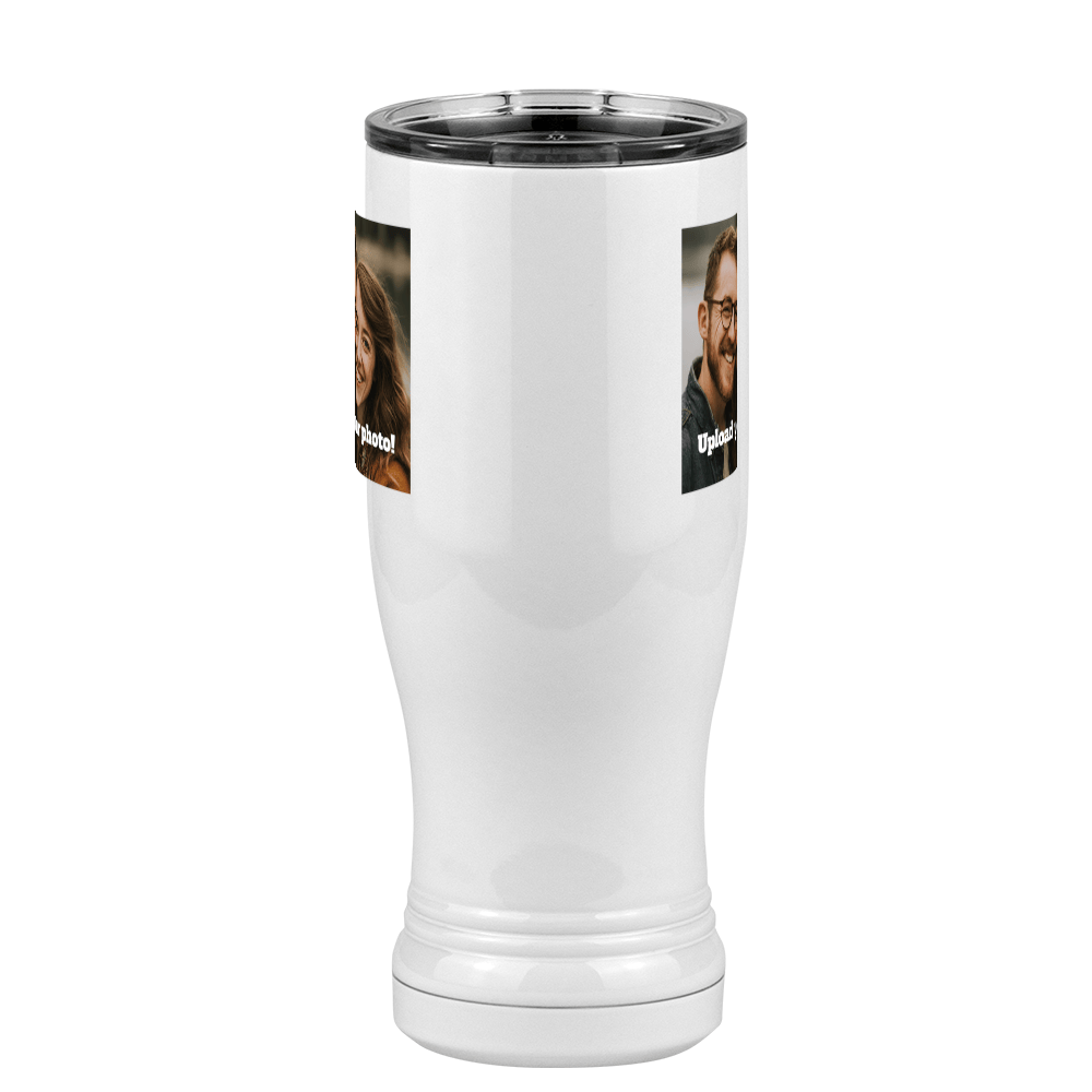 Personalized Pilsner Tumbler (14 oz) - Upload Your Photo - Front View