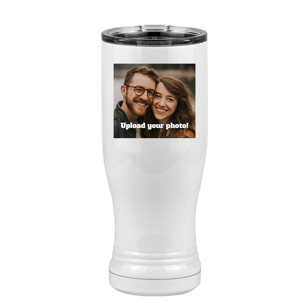Personalized Pilsner Tumbler (14 oz) - Upload Your Photo - Right View