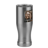 Thumbnail for Personalized Pilsner Tumbler (14 oz) - Upload Your Photo - Front Right View