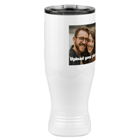 Thumbnail for Personalized Pilsner Tumbler (20 oz) - Upload Your Photo - Front Right View