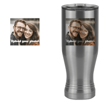Thumbnail for Personalized Pilsner Tumbler (20 oz) - Upload Your Photo - Design View