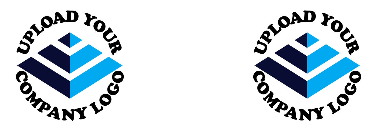 Personalized Pilsner Tumbler (20 oz) - Upload Your Logo - Graphic View