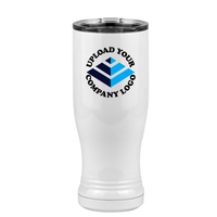 Thumbnail for Personalized Pilsner Tumbler (14 oz) - Upload Your Logo - Left View