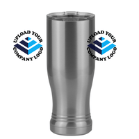 Thumbnail for Personalized Pilsner Tumbler (14 oz) - Upload Your Logo - Design View
