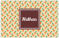 Thumbnail for Personalized Pineapple Placemat IV - Square Nameplate -  View