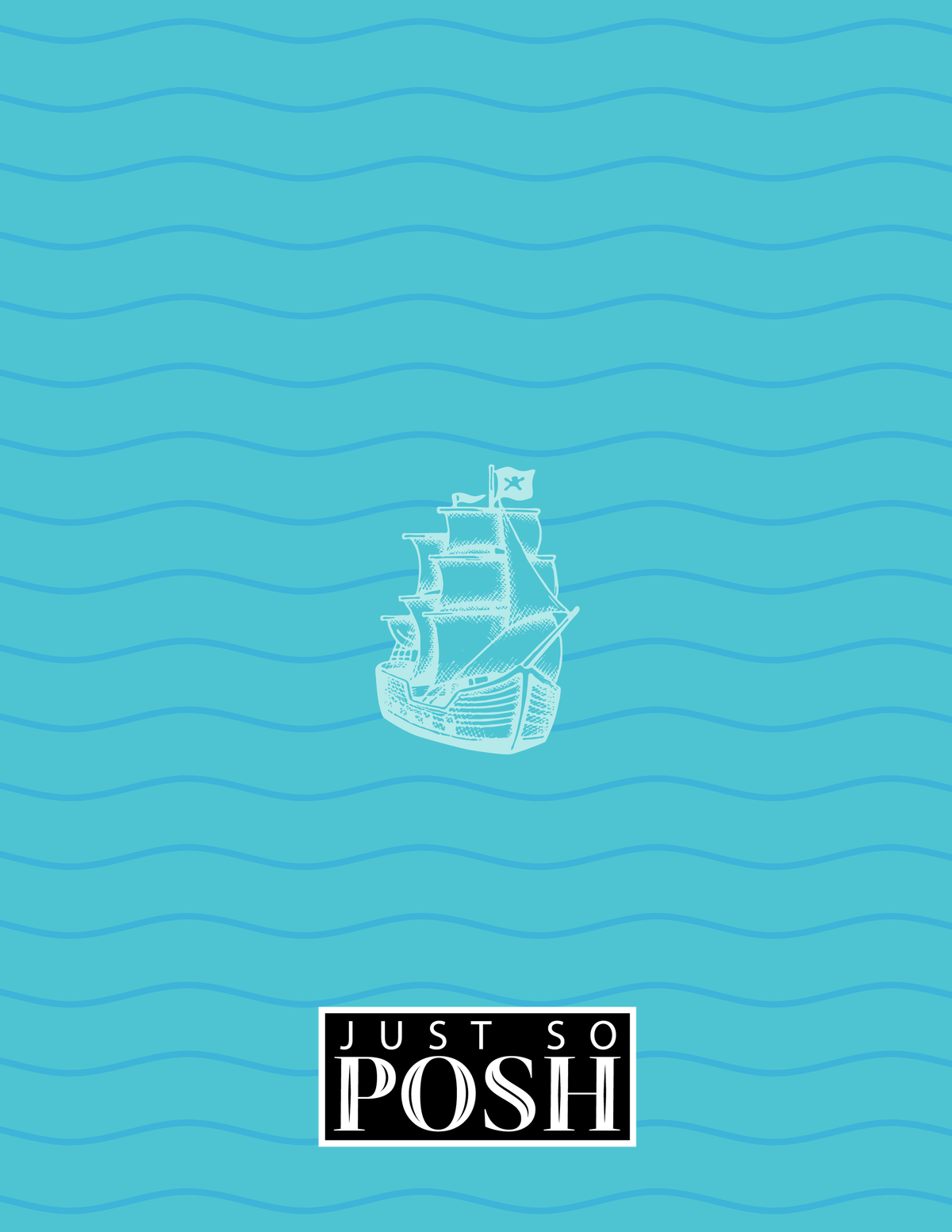 Pirates Notebook - Walk The Plank - Back View