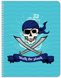 Thumbnail for Pirates Notebook - Walk The Plank - Front View
