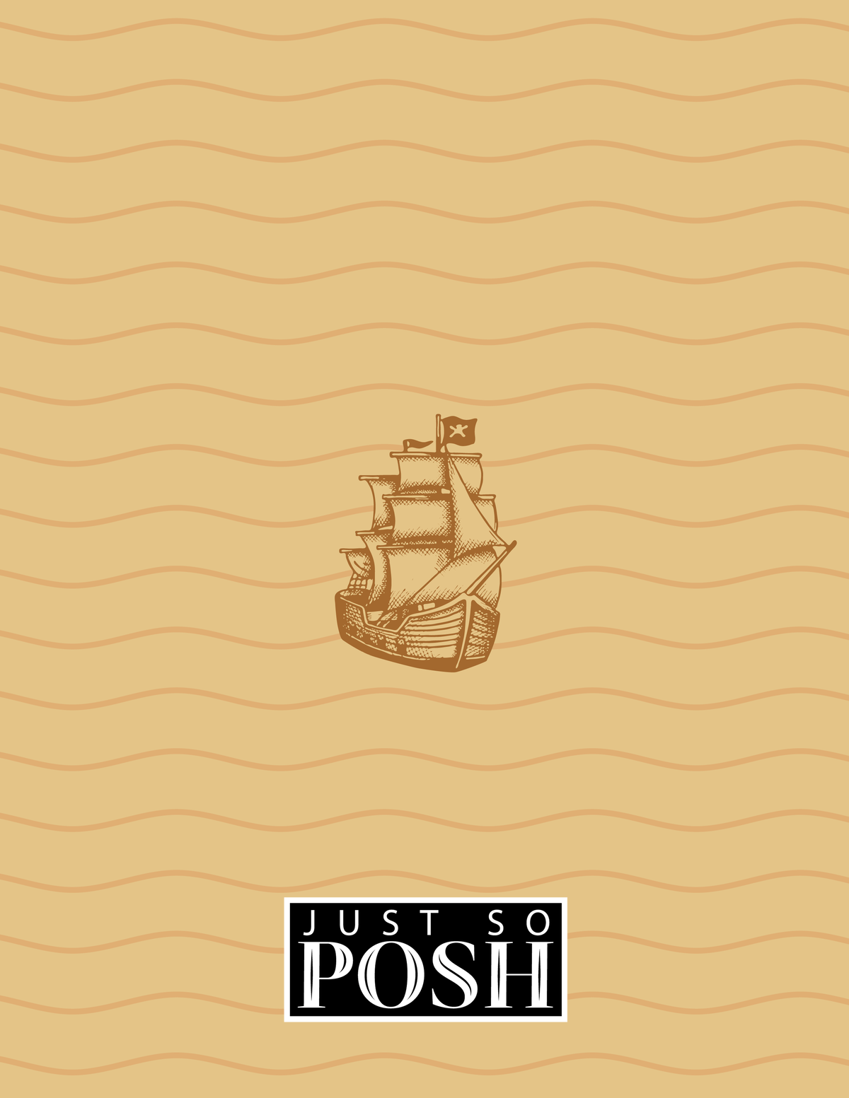 Pirates Notebook - Walk The Plank - Back View