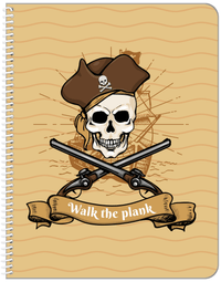 Thumbnail for Pirates Notebook - Walk The Plank - Front View