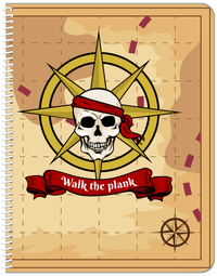 Thumbnail for Pirates Notebook - Treasure Map - Front View