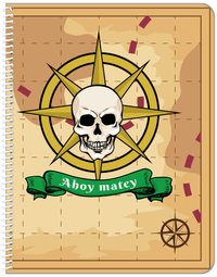 Thumbnail for Pirates Notebook - Treasure Map - Front View