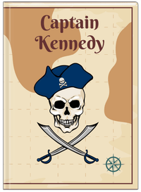 Thumbnail for Personalized Pirates Journal - Swords & Hat - Front View