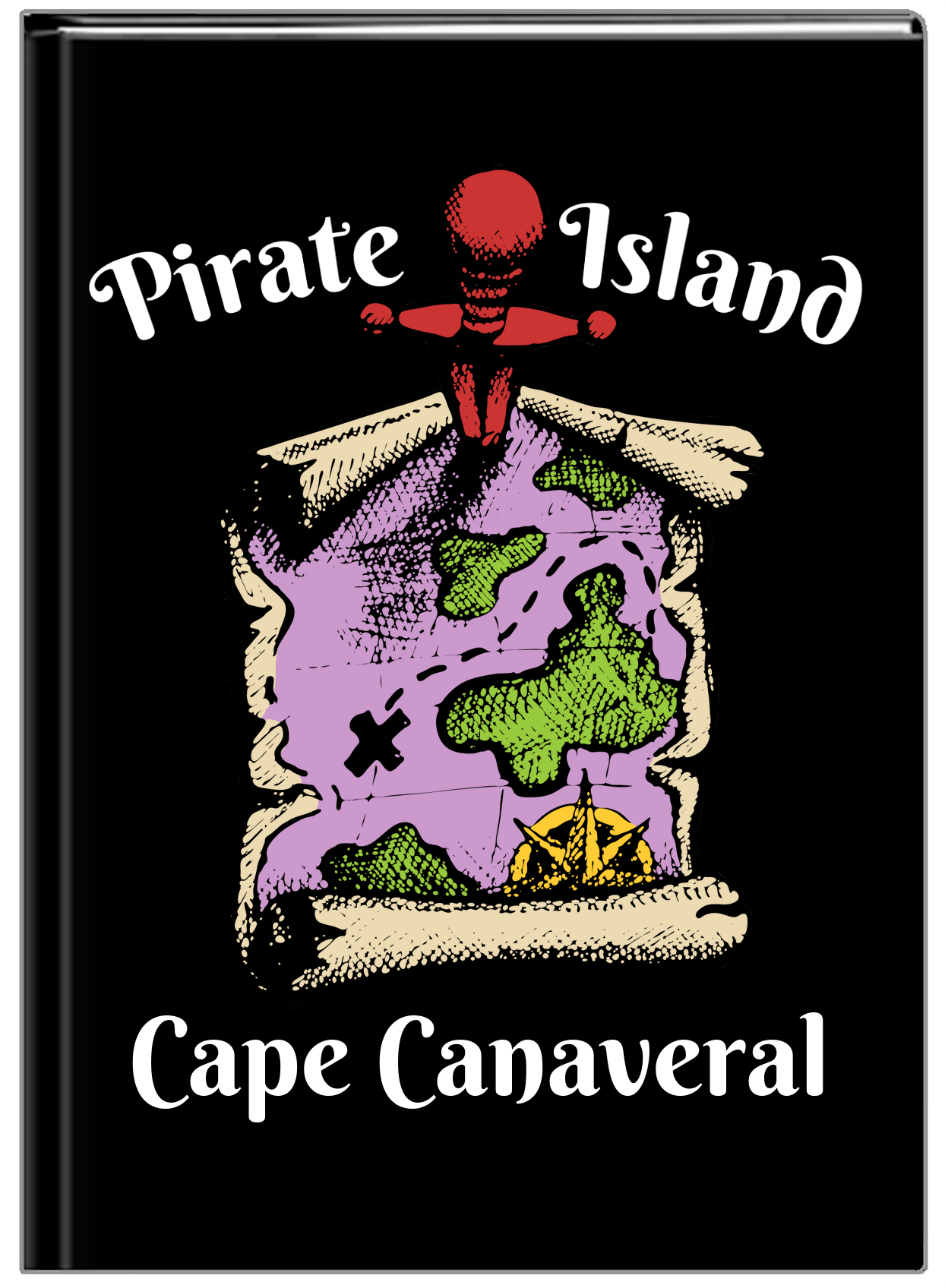 Personalized Pirates Journal - Pirate Island - Front View