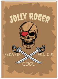Thumbnail for Personalized Pirates Journal - Pirates Are Cool - Front View
