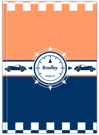 Thumbnail for Personalized Racecar Journal IV - Car I - Front View