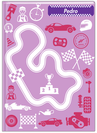 Thumbnail for Personalized Racecar Journal VI - Car Parts II - Front View