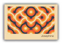 Thumbnail for Personalized Retro Circles Canvas Wrap & Photo Print - Front View