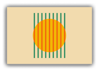 Thumbnail for Retro Circle Canvas Wrap & Photo Print - Front View