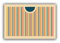 Thumbnail for Retro Circle Stripes Canvas Wrap & Photo Print - Front View