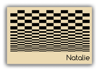 Thumbnail for Personalized Retro Checkered Canvas Wrap & Photo Print - Front View