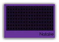Thumbnail for Personalized Retro Circles Canvas Wrap & Photo Print - Front View