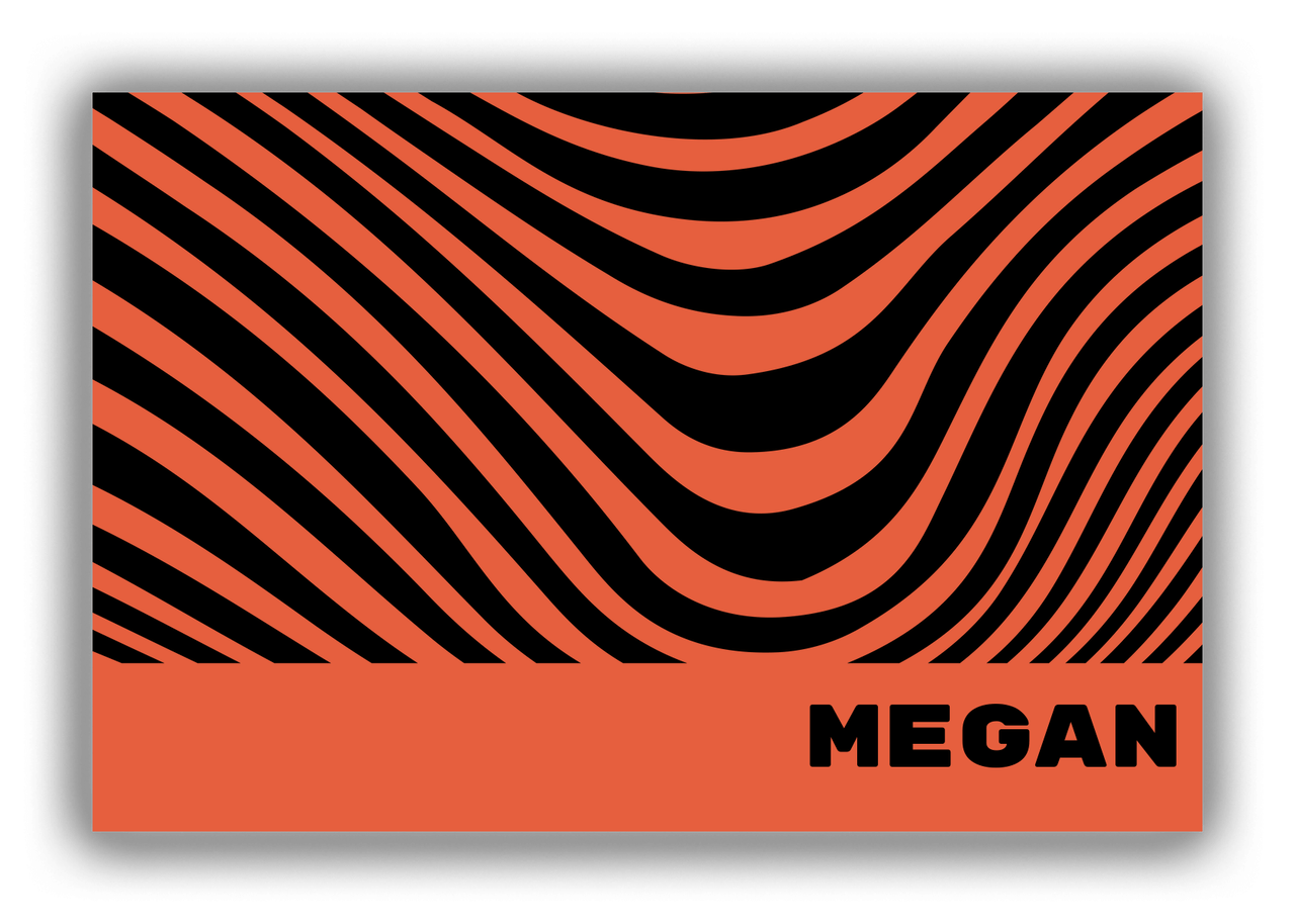 Personalized Retro Canvas Wrap & Photo Print - Front View