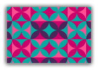 Thumbnail for Retro Circles Canvas Wrap & Photo Print - Front View
